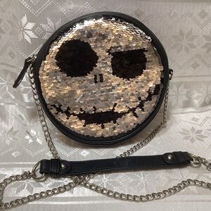 Disney Nightmare Before Christmas Handbag Sequins Shoulder Bag